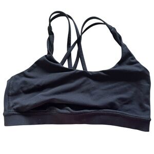 lululemon athletica Black Strappy Sports Bra